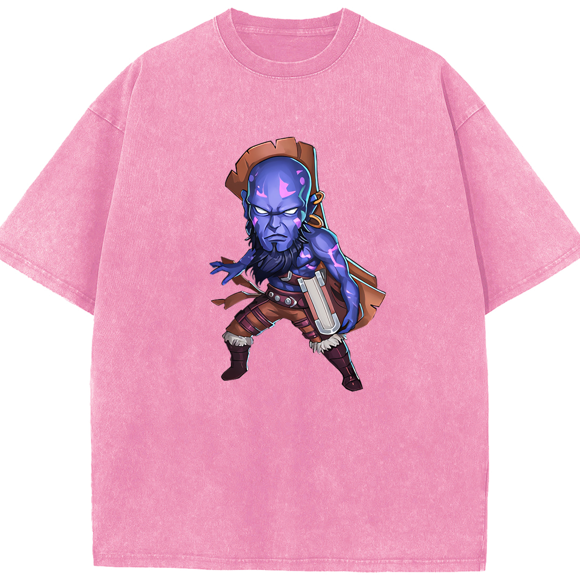（画像用） リーグ・オブ・レジェンド League of Legends LOL 綿100% ヴィンテージ風 半袖Tシャツ（フロントプリント）
